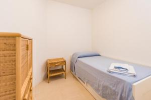 A bed or beds in a room at Adriatic villa