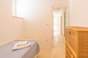 A bed or beds in a room at Adriatic villa