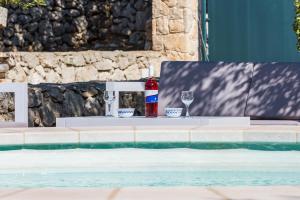 The swimming pool at or close to Adriatic villa