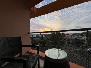 Balkoni atau teres di Sunset view