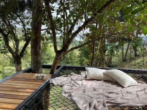 Giardino di Cabañas Tahamí con jacuzzi cerca al Aeropuerto
