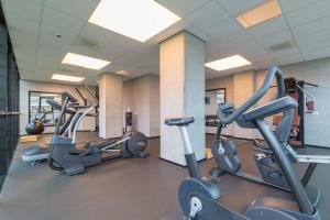Fitness centrum a/nebo fitness zařízení v ubytování Leonardo Hotel Groningen