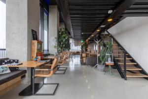 Posezení v ubytování Leonardo Hotel Groningen