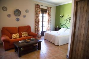 Posteľ alebo postele v izbe v ubytovaní Hotel Rural Andalucia