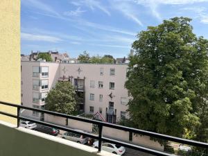 Balkón nebo terasa v ubytování Leo Flat