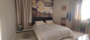 A bed or beds in a room at Квартира люкс в Милане (Appartamento di lusso a Milano)