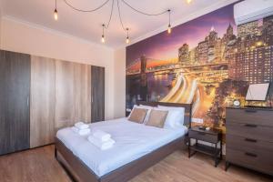 Ένα ή περισσότερα κρεβάτια σε δωμάτιο στο Budget Stay In City Center Near Ndk