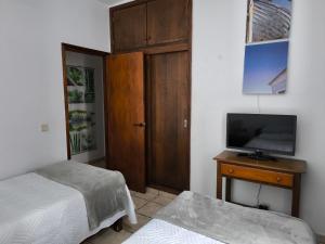 Et tv og/eller underholdning på Apartamento playero Privado WiFi- MorroJable