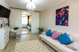 Posezení v ubytování Sia's Apartment