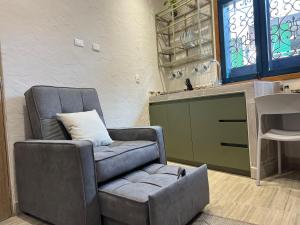 Istumisnurk majutusasutuses Zentrico Boutique