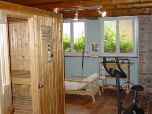 Fitness centrum a/nebo fitness zařízení v ubytování Hôtel Marchal