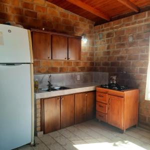 Kuchyň nebo kuchyňský kout v ubytování Casa 2 dormitorios B