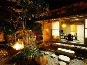 Χώρος καθιστικού στο Ryoutei Ryokan Takechiyo Kirishima Bettei
