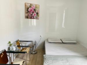 Postel nebo postele na pokoji v ubytování Thong Dong Homestay