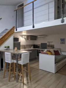 Η κουζίνα ή μικρή κουζίνα στο Wimereux