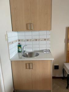 Kuchyň nebo kuchyňský kout v ubytování Seabreeze Accommodation