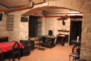 Area soggiorno di Alba Hostel