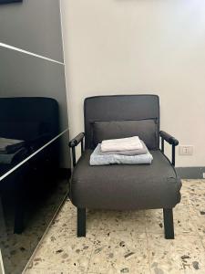 Area soggiorno di Spacious Studio in Via dei Coronari