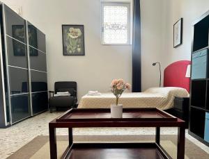 TV o dispositivi per l'intrattenimento presso Spacious Studio in Via dei Coronari