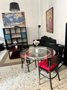 Area soggiorno di Spacious Studio in Via dei Coronari