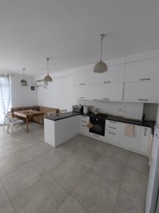 Kuchyň nebo kuchyňský kout v ubytování Eco House