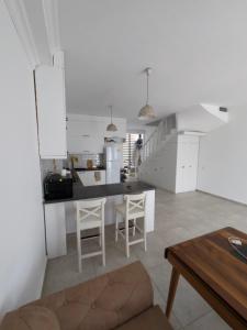 Kuchyň nebo kuchyňský kout v ubytování Eco House