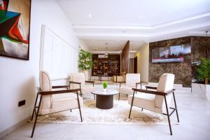 Prostor za sedenje u objektu Tranquil Oasis Hotel