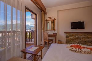 Katil atau katil-katil dalam bilik di Pokhara Batika
