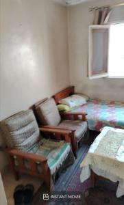 Postel nebo postele na pokoji v ubytování Downtown Cairo Gem