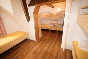 Letto o letti in una camera di juhui Flumserberg