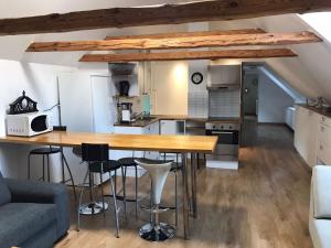 Köök või kööginurk majutusasutuses Hyllstofta cozy Apartmant