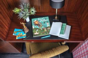 Biblioteca no hotel