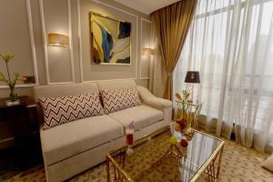 Posezení v ubytování Cairo Taj Hotels & Suites- Mohandessin