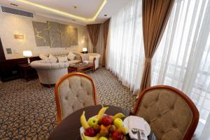 Posezení v ubytování Cairo Taj Hotels & Suites- Mohandessin