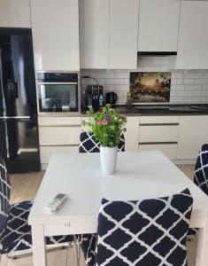 Η κουζίνα ή μικρή κουζίνα στο Apartament Cristal Comfort 1
