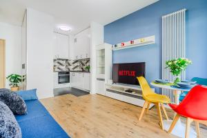Μια τηλεόραση ή/και κέντρο ψυχαγωγίας στο Lumina apart near the railway station