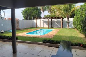 Πισίνα στο ή κοντά στο MoradaDiGiorgio Sobrado com piscina
