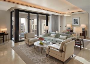 Een zitgedeelte bij Mandarin Oriental, Doha