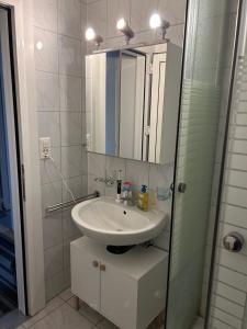 Koupelna v ubytování Rocco Guesthouse