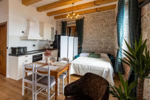 Kuchyň nebo kuchyňský kout v ubytování Obala apartman