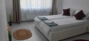 Postel nebo postele na pokoji v ubytování Apartament Antonia&Alex