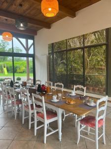 Restaurace v ubytování La Grange de Félix