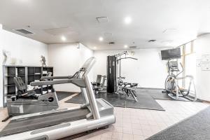 Fitness centrum a/nebo fitness zařízení v ubytování Cascade Lodge Premium Suite, with Pool & Hot Tub