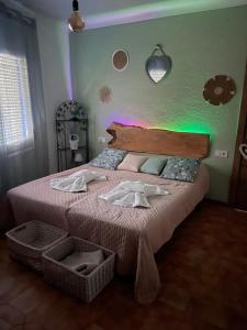 Letto o letti in una camera di Douce pause