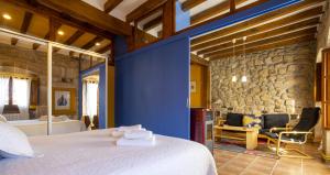 Posteľ alebo postele v izbe v ubytovaní La Casona de Las Meninas