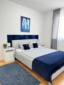 Postel nebo postele na pokoji v ubytování Ocean Apartment