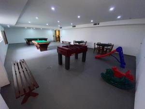 Herní místnost v ubytování Guarujá Flat