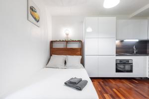 Una cocina o kitchenette en Studio en plein cœur de la vieille ville à Nice