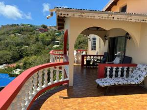 Balkón nebo terasa v ubytování St James Apartments