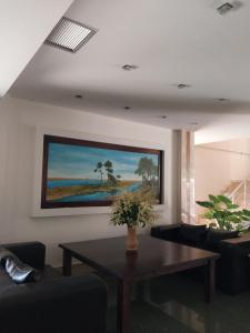 TV a/nebo společenská místnost v ubytování Hotel Different